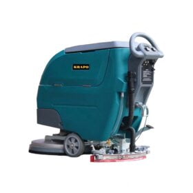 Máy chà sàn liên hợp Krapo KMS 65B chạy ắc quy, đẩy tay, công suất lớn.