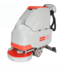 Ảnh cận cảnh khu vực lắp đặt ắc quy và bảng điều khiển máy chà sàn S520B.