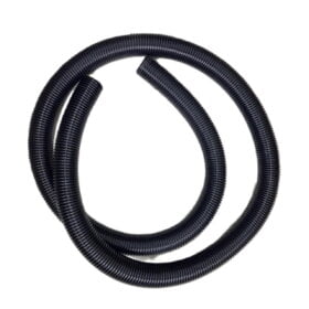 Ống mềm (ống nhún) nhựa PVC màu đen cho máy hút bụi công nghiệp.