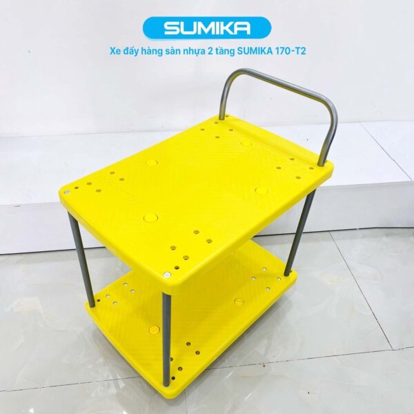 Xe đẩy hàng sàn nhựa SUMIKA 170-T2