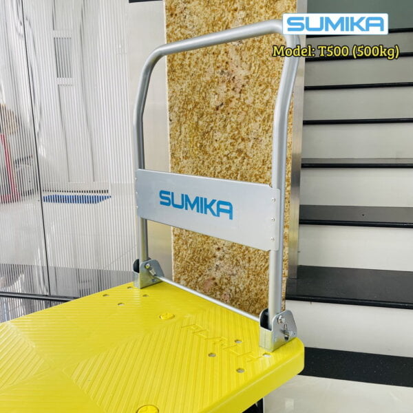 Xe đẩy hàng sàn nhựa SUMIKA T500 tải trọng 500kg (2)