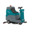 Ảnh cận cảnh khu vực ghế lái và hệ thống bàn chải của xe KMS 90B.