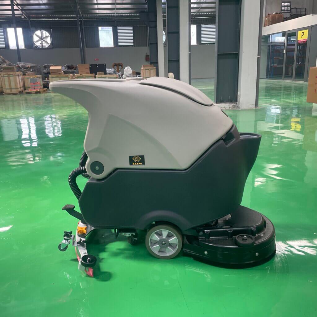 Cửa Hàng - Máy Chà Sàn - Máy Hút Bụi - Máy Quét Rác thương hiệu Krapo Máy chà sàn nhà xưởng krapo m2602nb