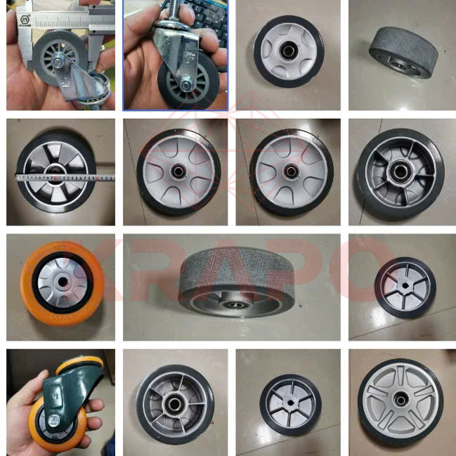 Bánh xe lớn máy chà sàn liên hợp Bánh xe chống rung cho máy chà sàn liên hợp