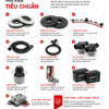 Chi tiết bàn chải và thanh hút nước máy chà sàn Krapo M2913