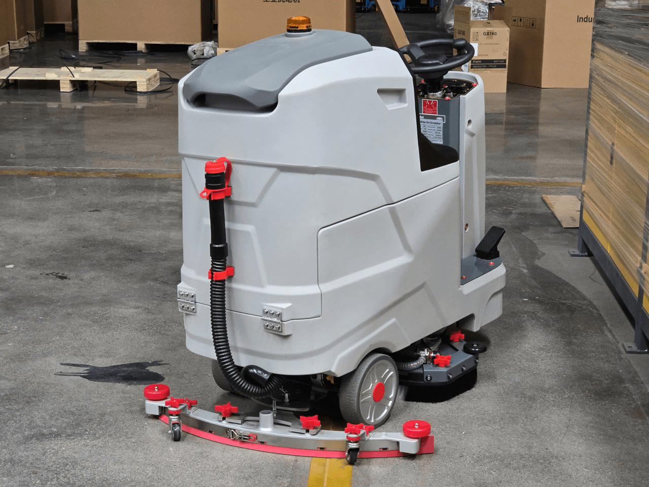 Máy Chà Sàn Liên Hợp Ngồi Lái Krapo ATW6 - hình 9