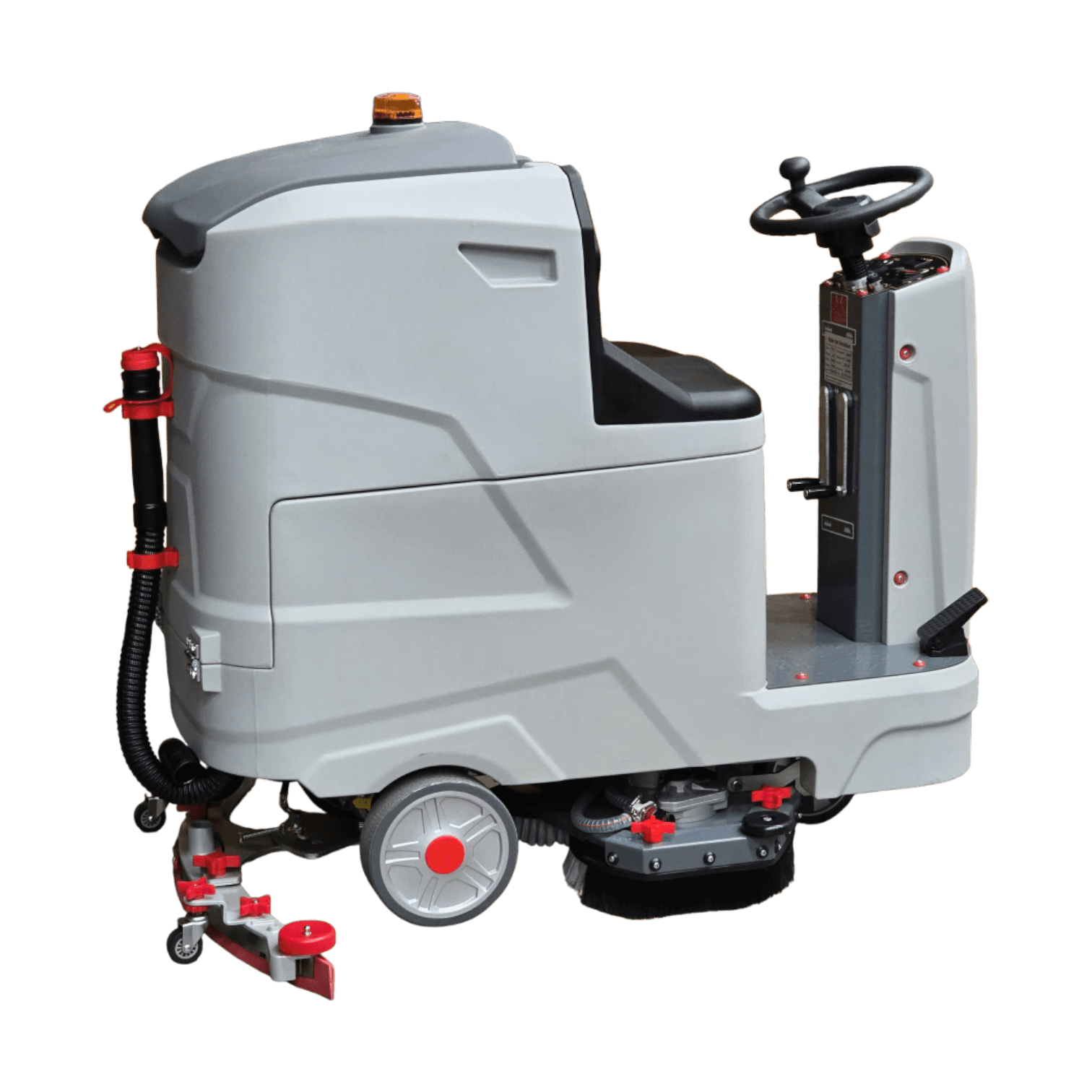 Máy Chà Sàn Liên Hợp Ngồi Lái Krapo ATW6 - góc nghiêng