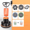 Máy chà sàn công nghiệp tạ Krapo KVG-17E - góc trái