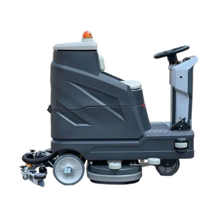 Máy chà sàn ngồi lái Krapo M2913 - góc nghiêng