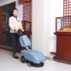 Máy chà sàn nhỏ gọn dùng pin Krapo KMS202 - mặt sau