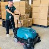 Máy Quét Rác Đẩy Tay KRAFFER KF106 - góc phải
