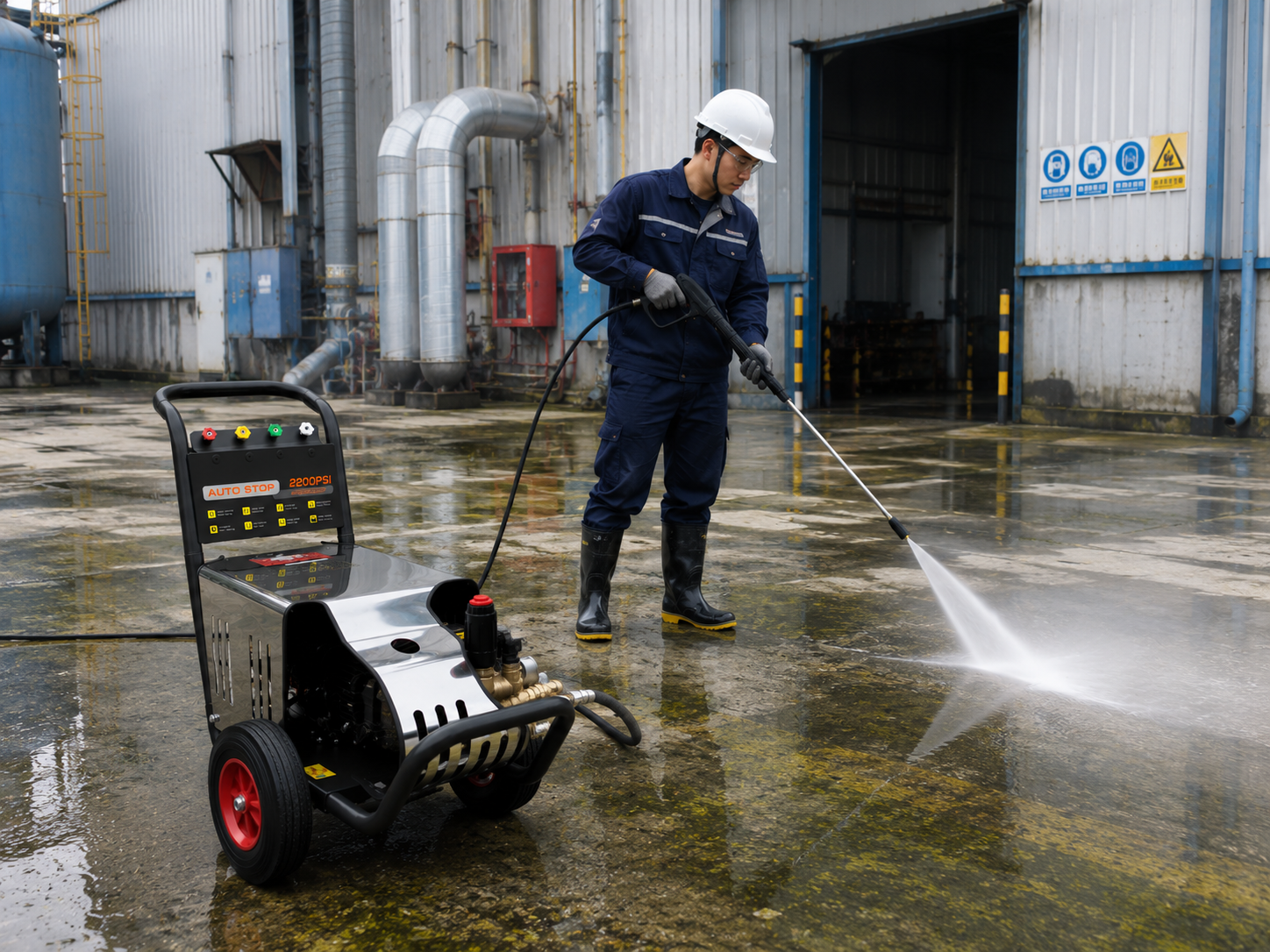 Máy xịt rửa công nghiệp đa năng Krapo LK2022 Máy xịt rửa công nghiệp đa năng Krapo LK2022 là giải pháp làm sạch hiệu quả cho nhiều lĩnh vực như rửa xe, vệ sinh công nghiệp, làm sạch nhà xưởng
