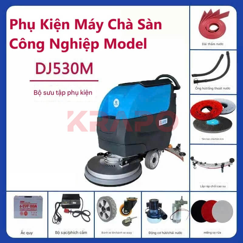 Phụ kiện máy chà sàn đẩy tay Model DJ530M