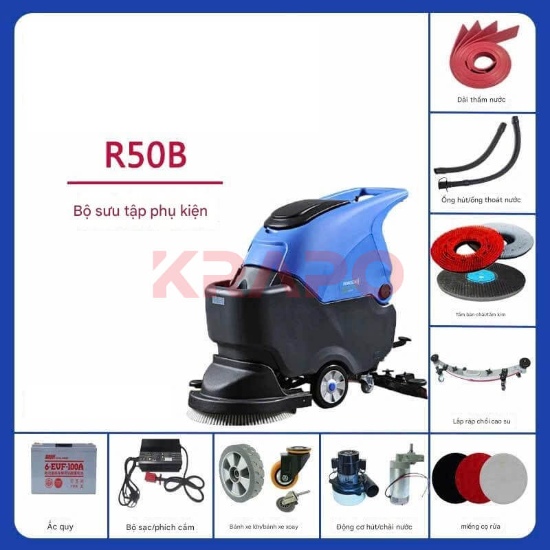 Phụ kiện máy chà sàn đẩy tay Model R50B