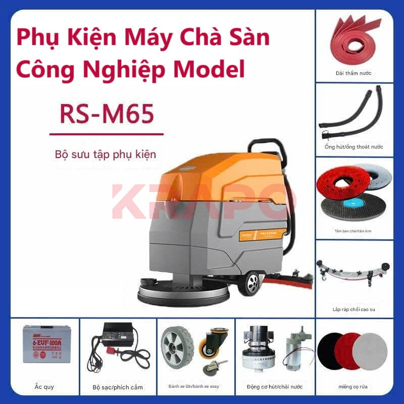 Phụ kiện máy chà sàn đẩy tay Model RS-M65
