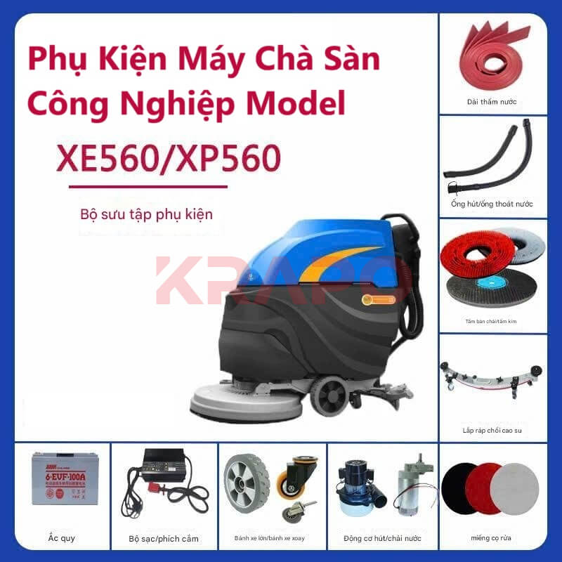 Phụ kiện máy chà sàn đẩy tay Model XE560-XP560