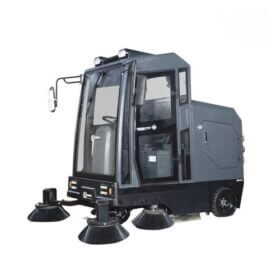 Xe quét rác công nghiệp ngồi lái Krapo KMS S12