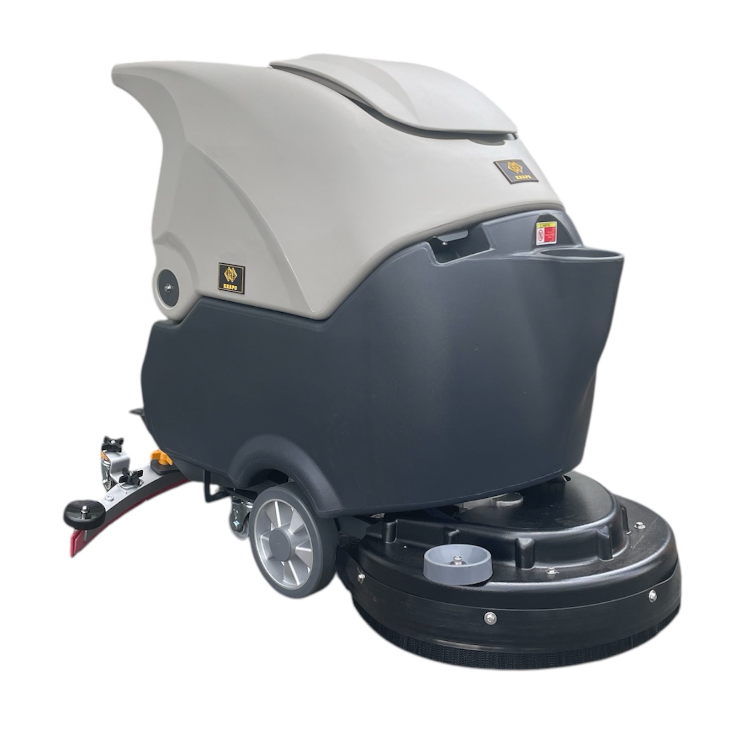 Máy chà sàn công nghiệp Krapo M2602NB Máy chà sàn liên hợp không dây M2602NB, độ rộng chà 530mm, thùng 58L (sạch) / 60L (bẩn)