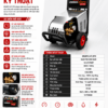 Thông số kỹ thuật máy xịt rửa đa chức năng Krapo LK-7.5T4 công suất 7.5kW